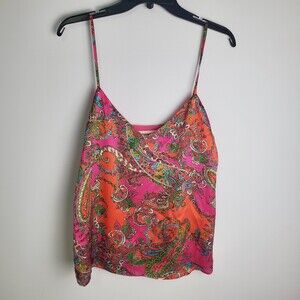 L' AGENCE Paisley Print Camisole Top